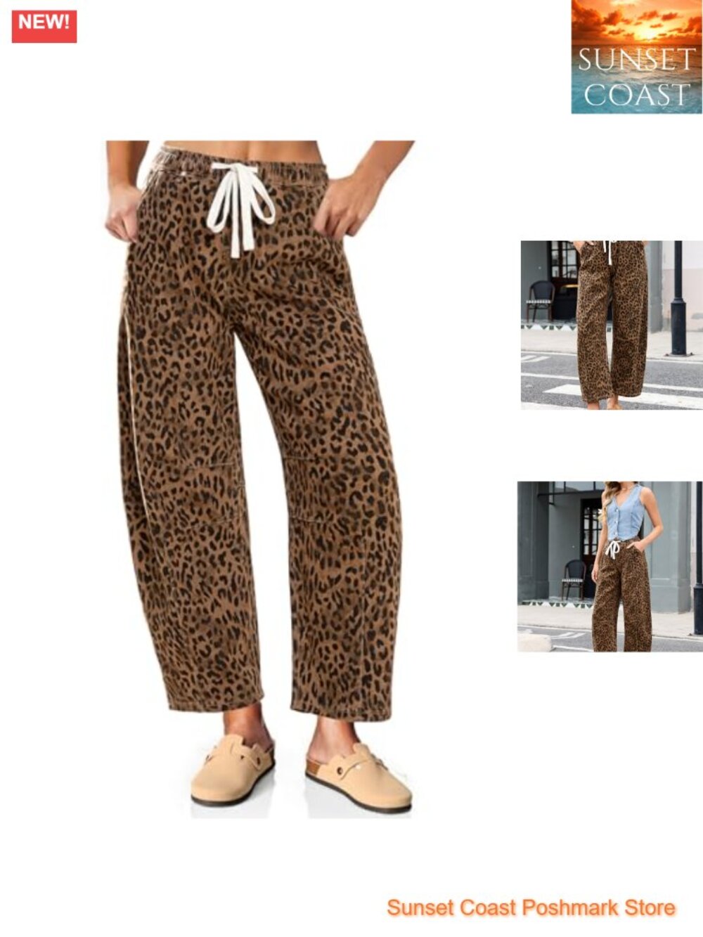Vetinee Barrel Jeans Women High Waisted Pull On Drawstring Stretchy Denim Pants